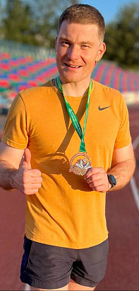 Адвокат занял призовые места в  открытом  чемпионате Республики Беларусь по легкой атлетике среди ветеранов