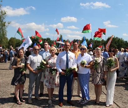 Гродненские адвокаты приняли участие в митинге, посвященном 80-летию освобождения областного центра